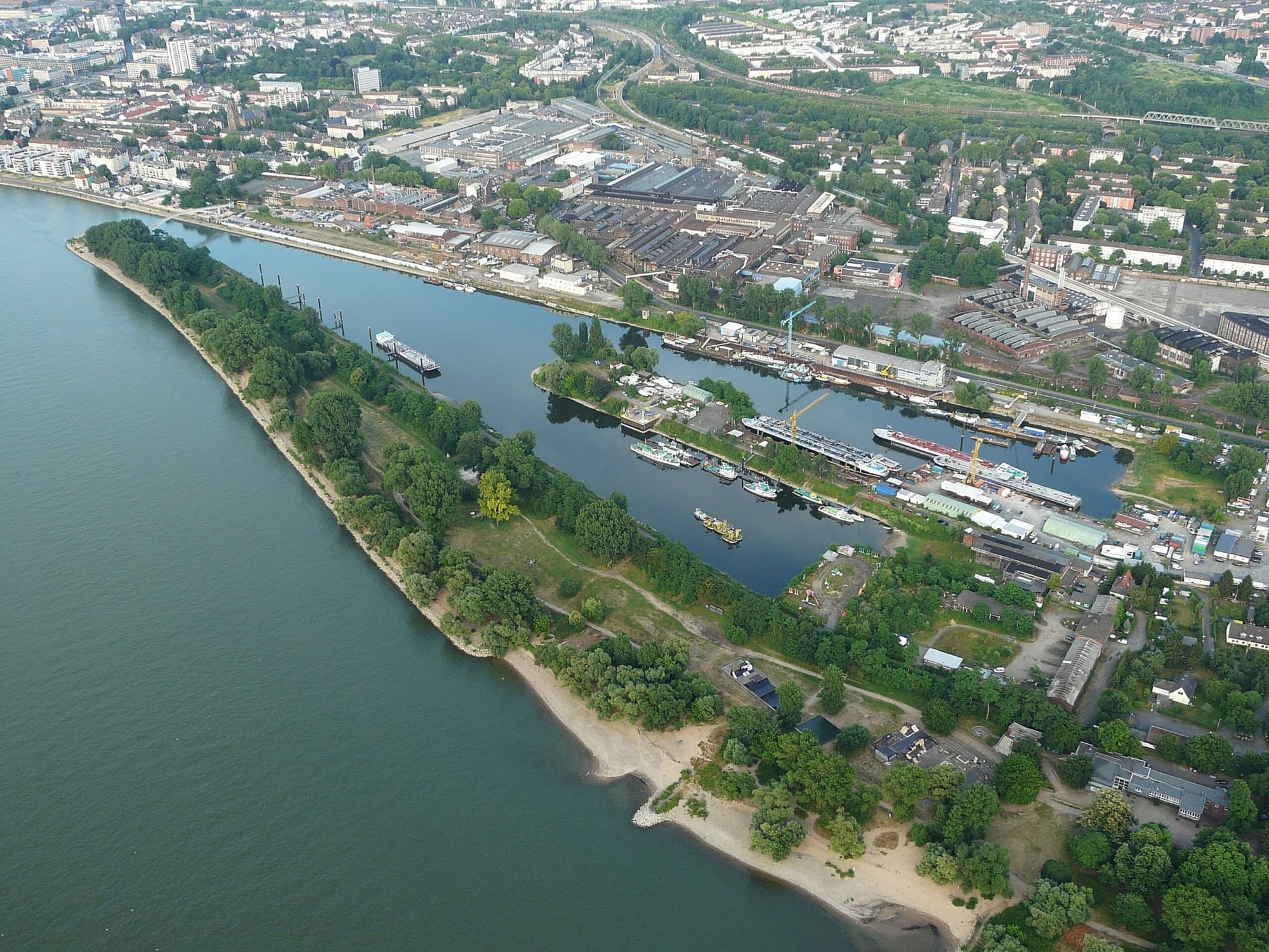 Mühlheimer Hafen